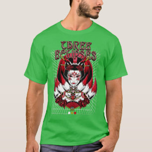 T-shirt Japonais Geisha Humanoid Robot Outrun Futurism St