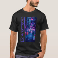 Japonais Glitch Cyberpunk Tokyo Streetwear Aesthet