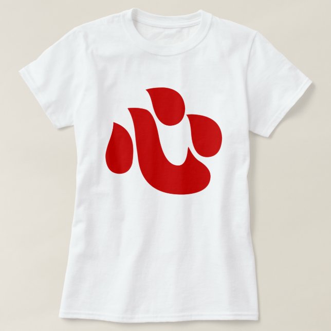 T-shirt Japonais Kanji Heart ⇢ Shin/Kokoro ← 心 (Design devant)