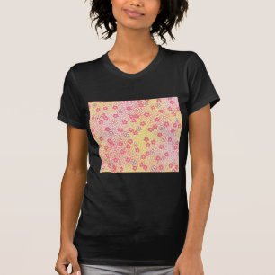 T-shirt Japonais KIMONO Textile, Motif de fleurs de cerisi