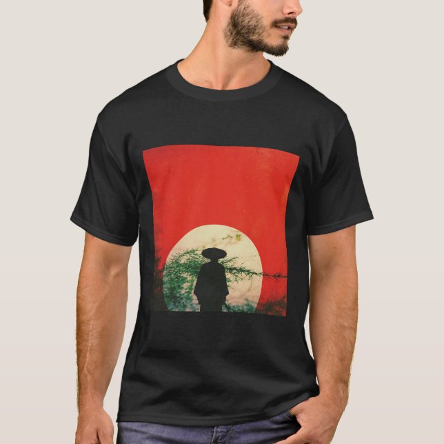 T-shirt japonais Samurai (Devant)