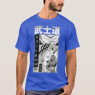T-shirt Japonais Samurai avec Kanji - Cool Japon Manga Com