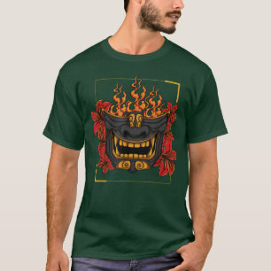T-shirt Japonais Samurai & Caractère I Masque Samurai (2)