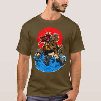 T-shirt Japonais Samurai épée Katana Armor Warrior T-Shir
