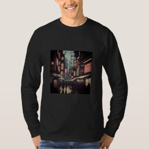 T-shirt Japonais Street Cyberpunk Tokyo Streetwear