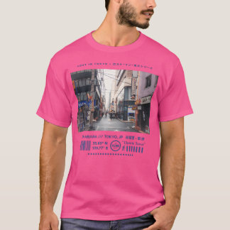 T-shirt Japonais Tokyo Cyberpunk Art Streetwear Art Retro