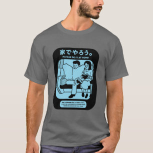 T-shirt Japonais Tokyo Métro Publicité