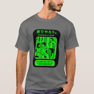 T-shirt Japonais Tokyo Métro Publicité