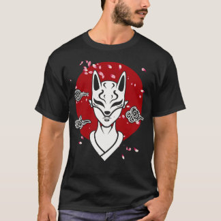 T-shirt Japonaise Oni Mask Manga