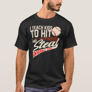 T-shirt J'Apprends Aux Enfants À Frapper Et Voler Le Softb