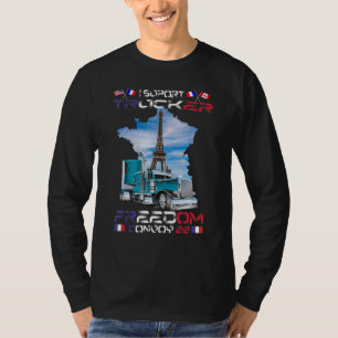 T-shirt J'appuie le convoi de la liberté des camionneurs 2