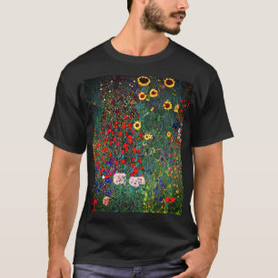 T-shirt Jardin aux fleurs Gustav Klimt