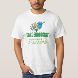 T-shirt Jardin aux fleurs humoristique