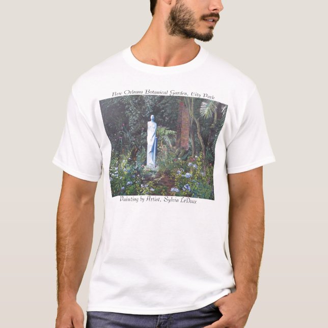 T-shirt Jardin botanique de la Nouvelle-Orléans (Devant)