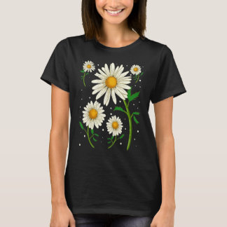 T-shirt Jardin botanique Fleurs Fleurs Gardener Daisy Fl