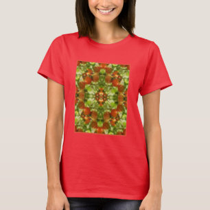 T-shirt Jardin Cherry Tomates Nature Abstraite