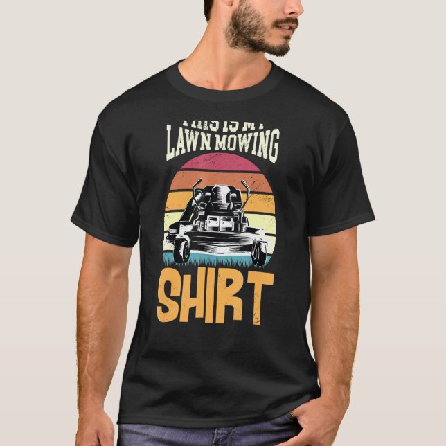 T-shirt Jardin d'aviron de pelouse dénudé Jardin 1 (Devant)