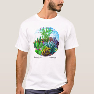 T-shirt Jardin de cactus