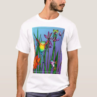 T-shirt Jardin de grenouille d'arbre