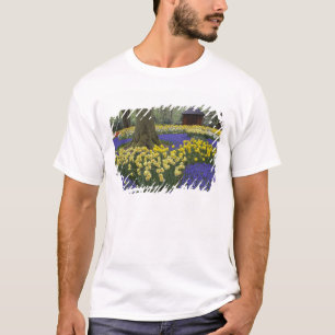 T-shirt Jardin de jonquilles, muscaris et tulipes,