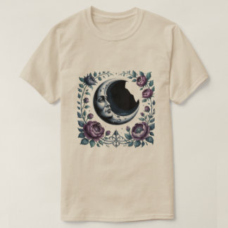 T-shirt Jardin de la Lune Sombre – Art Mystique Gothique d