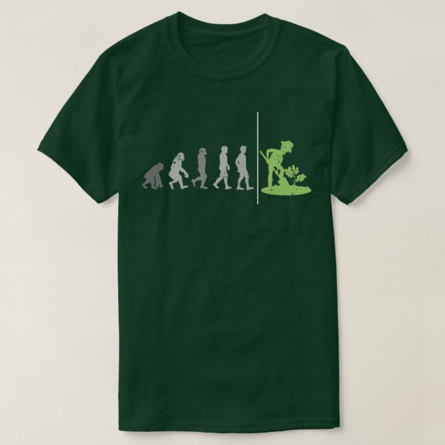 T-shirt Jardin de l'évolution (Design devant)