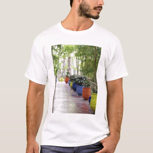T-shirt Jardin de Majorelle, Jardin de Majorelle, désormai (Devant)