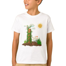 Jardin de Sunny Pun Plante grimpante Totem Enfants