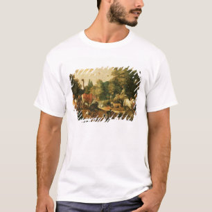 T-shirt Jardin d'Éden (huile sur la toile)