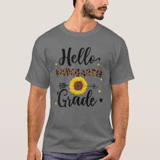 T-shirt Jardin D'Enfants 1Er Jour De L'École Professeur Le
