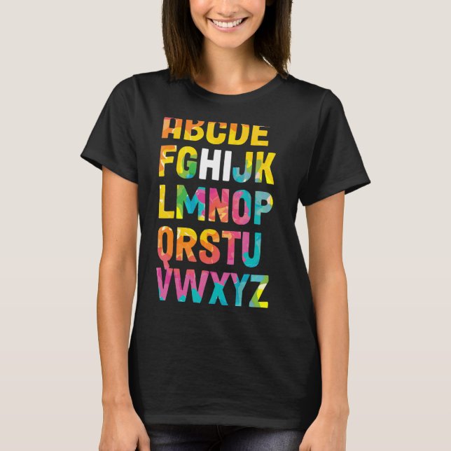 T-shirt Jardin D'Enfants De L'École Retourner À L'École Vê (Devant)