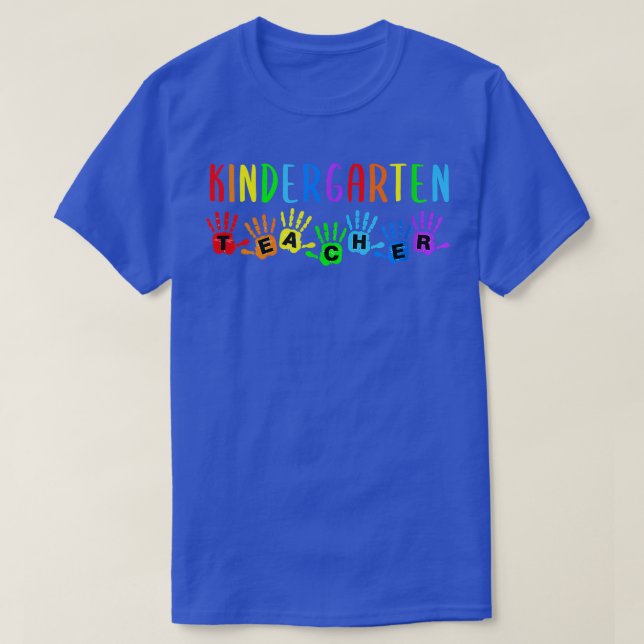 T-shirt Jardin d'enfants Enseignant Équipage Kinder Équipe (Design devant)