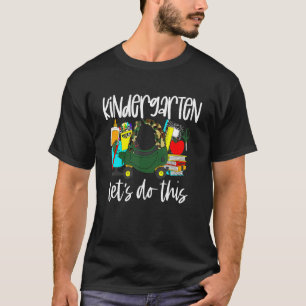 T-shirt Jardin D'Enfants Faisons-Le Retourner À La Cravate