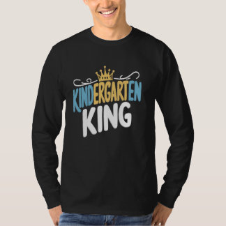 T-shirt jardin d'enfants King Retour à l'école maternelle