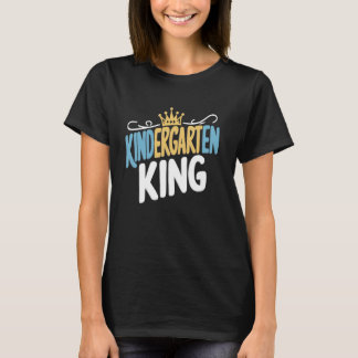 T-shirt jardin d'enfants King Retour à l'école maternelle 