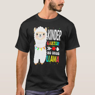 T-shirt Jardin D'Enfants Pas De Prob Llama Enseignant Reto