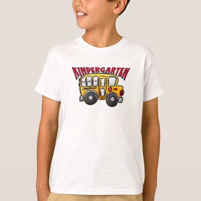 T-shirt Jardin d'enfants Premier jour de l'école maternell (Devant)