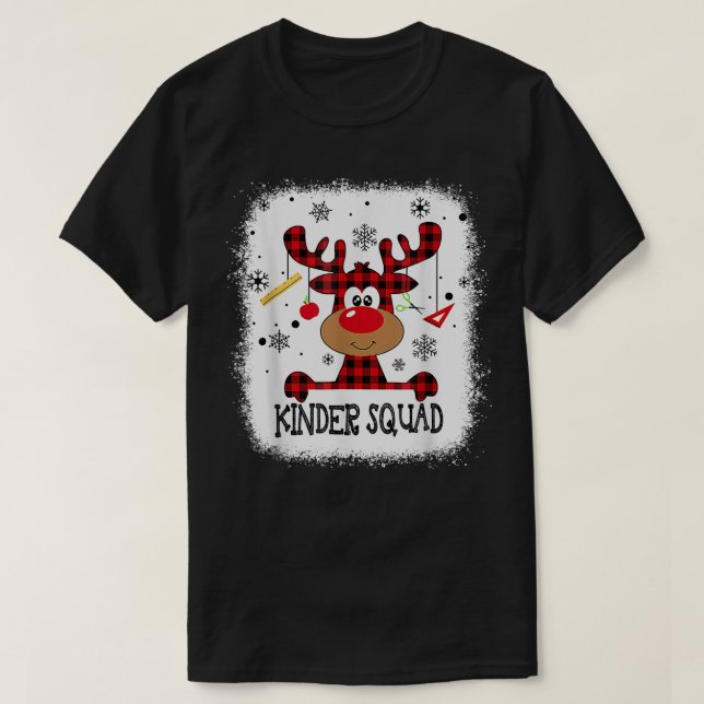 T-shirt Jardin d'enfants Squad Reindeer Funny Enfants  (Design devant)