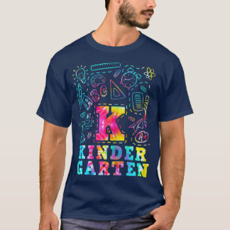 T-shirt Jardin d'enfants Tie Dye Hello Summer Time Back