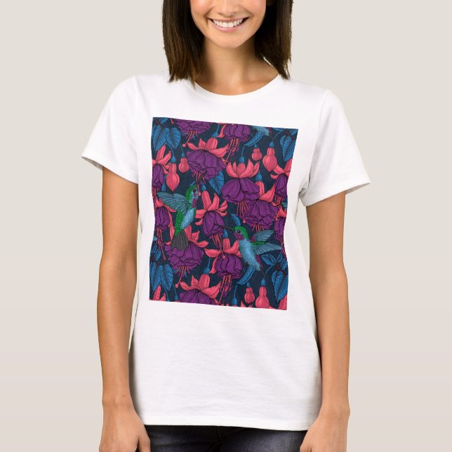T-shirt Jardin des colibris (Devant)
