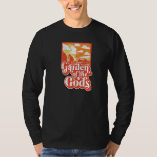 T-shirt Jardin Des Dieux Colorado Vintage 80s Escalade G