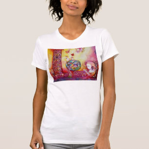 T-SHIRT JARDIN DES OMBRES PERDUES, DES FAERY ET DES PAPILL