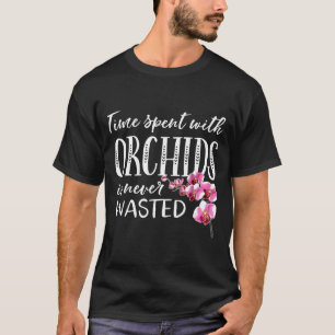 T-shirt Jardin d'orchidée jardiner La croissance des fleur
