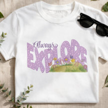 Jardin Fantaisiste Violet Doux à Explorer