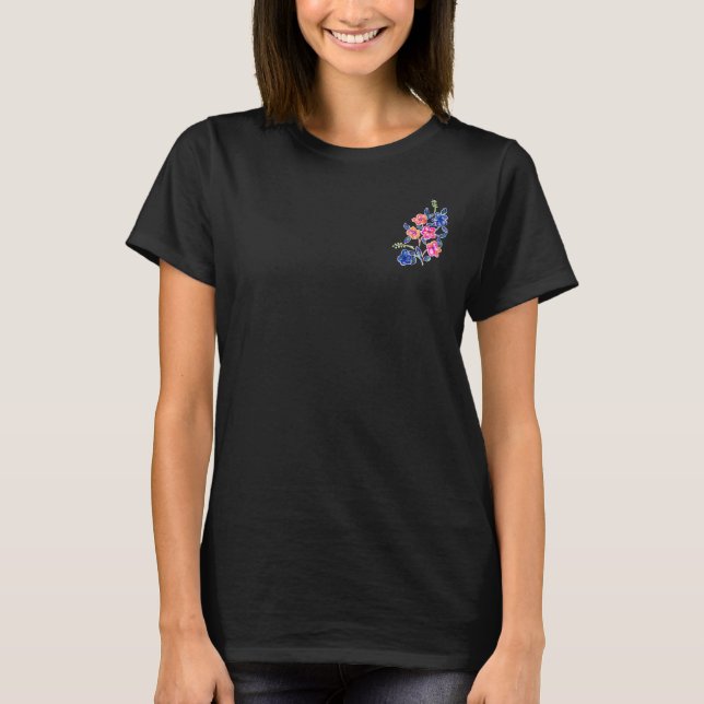 T-shirt Jardin fleuri (Devant)