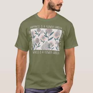 T-shirt Jardin Fleuriste jardinier Fleuriste Cadeau