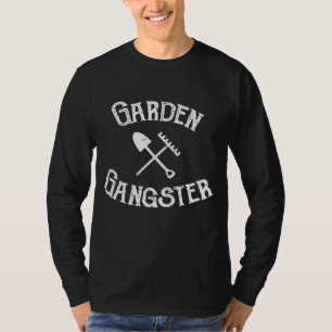 T-shirt Jardin Gangster Jardin Plante Gardener Flower G