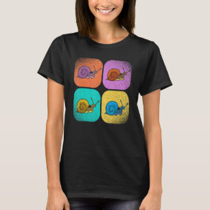 T-shirt Jardin lugubre Bouchon animal Gastropod Pop Art Sn