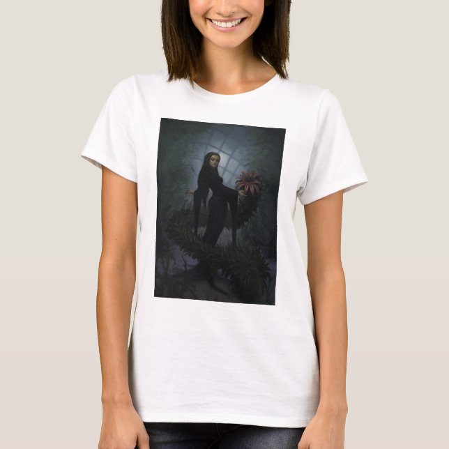 T-shirt Jardin nocturne (Devant)