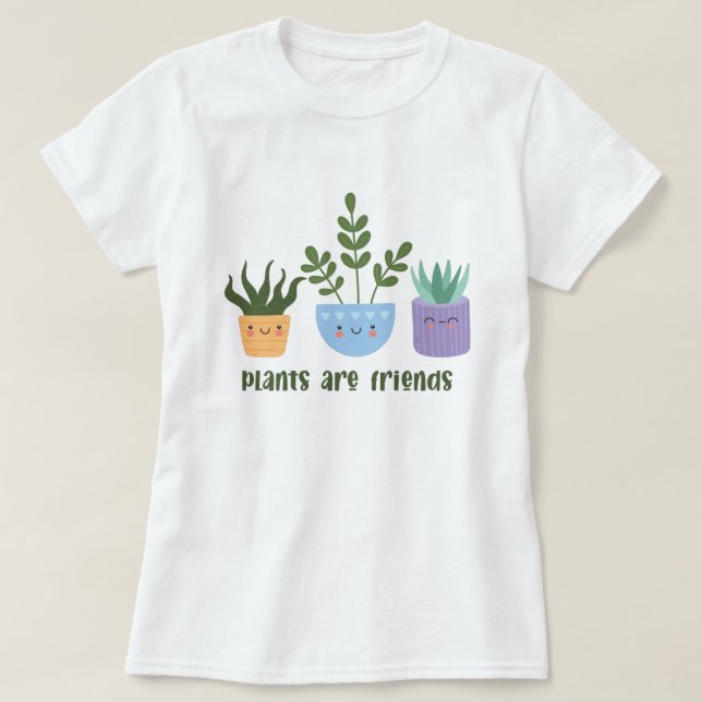 T-shirt Jardin Succulents plante (Design devant)